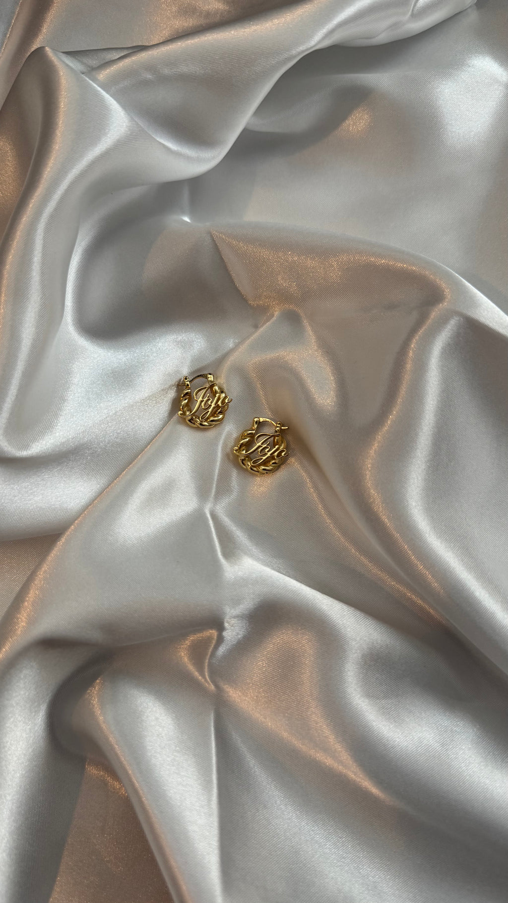 Micro Custom Hoop Earrings