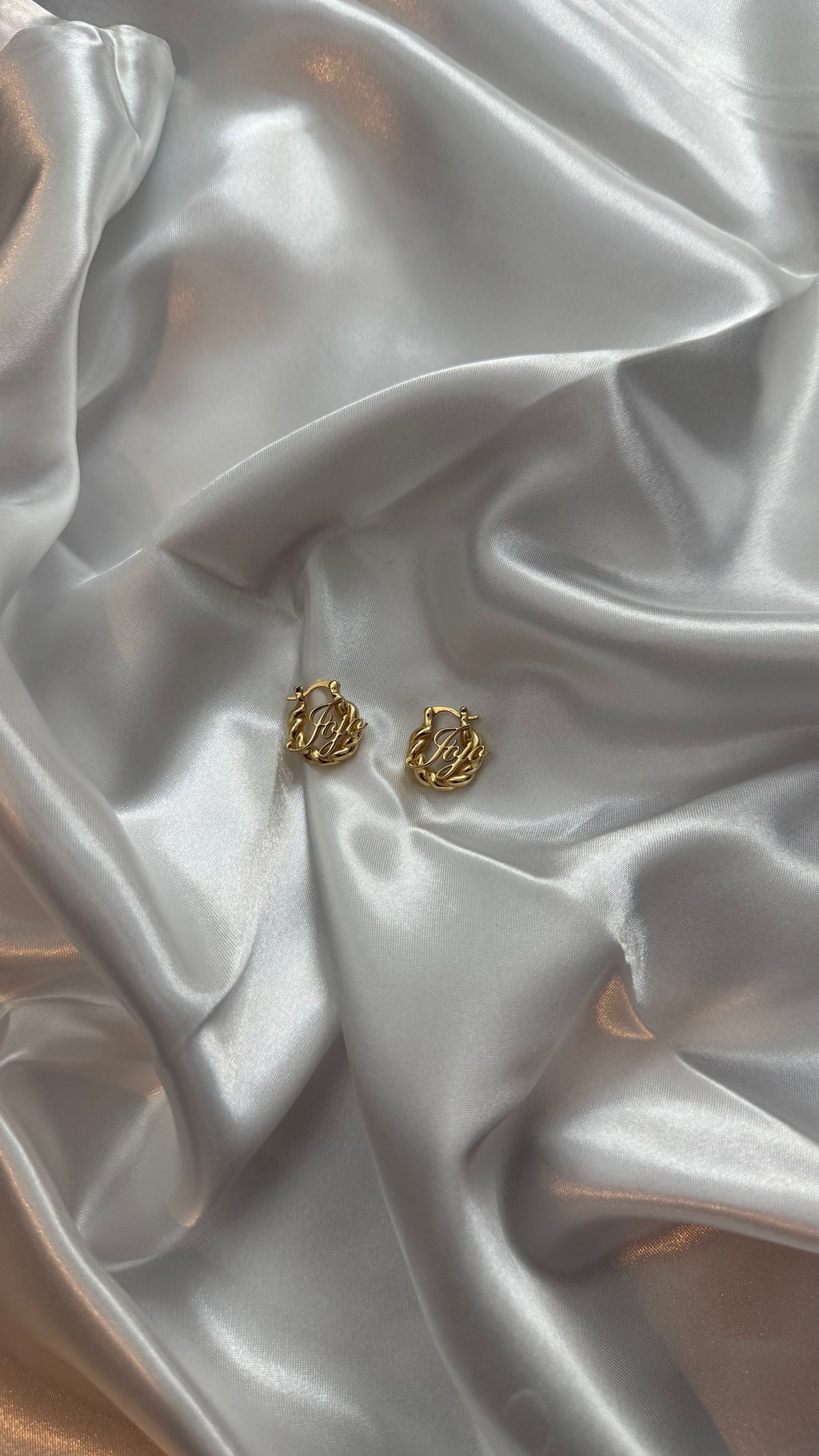 Micro Custom Hoop Earrings