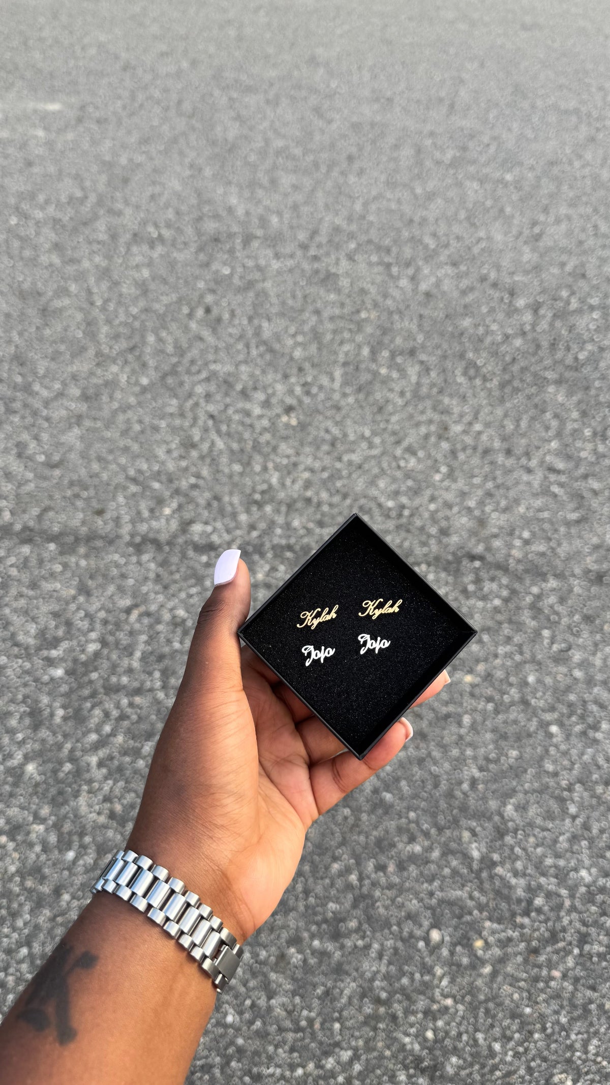 Signature Custom Stud Earrings