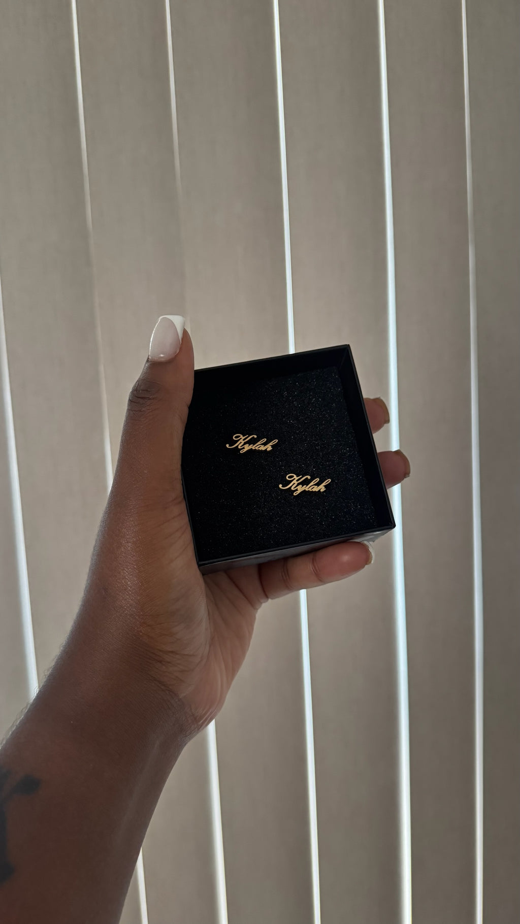 Signature Custom Stud Earrings