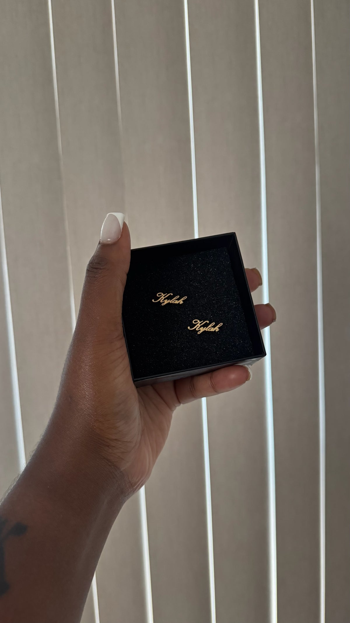 Signature Custom Stud Earrings